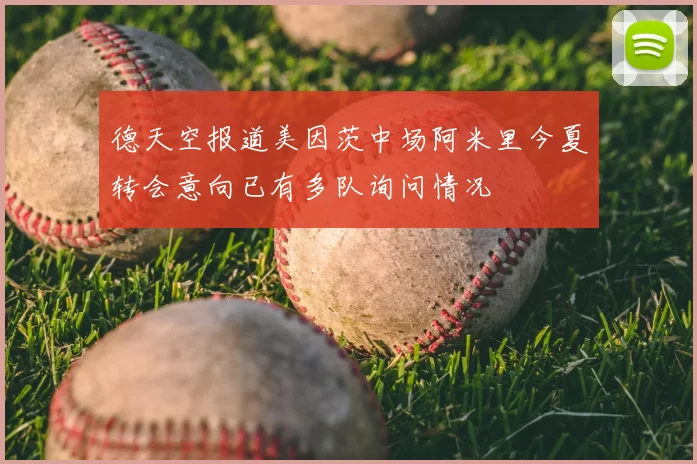 德天空报道美因茨中场阿米里今夏转会意向已有多队询问情况