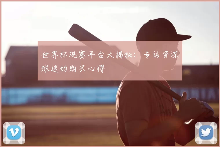 世界杯观赛平台大揭秘:专访资深球迷的购买心得