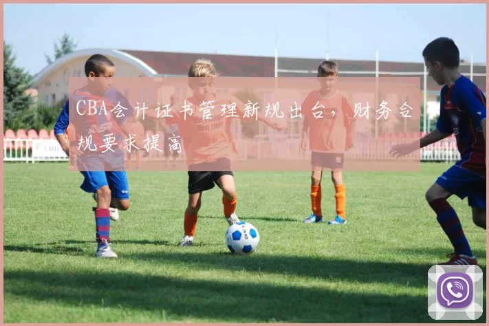 CBA会计证书管理新规出台,财务合规要求提高