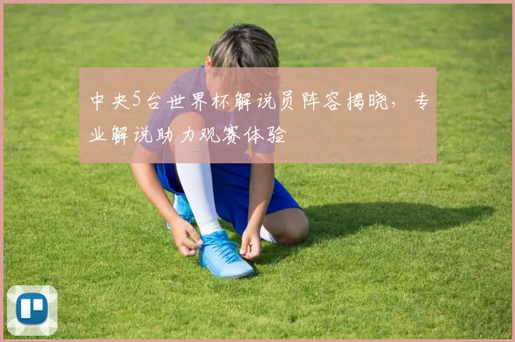 中央5台世界杯解说员阵容揭晓,专业解说助力观赛体验