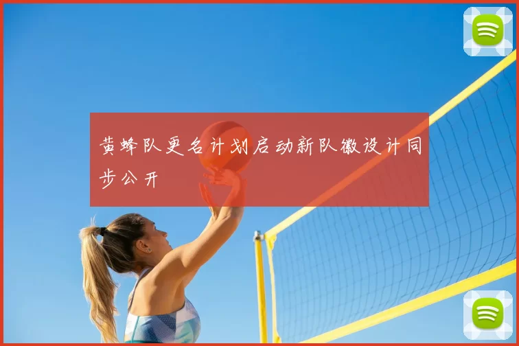黄蜂队更名计划启动新队徽设计同步公开