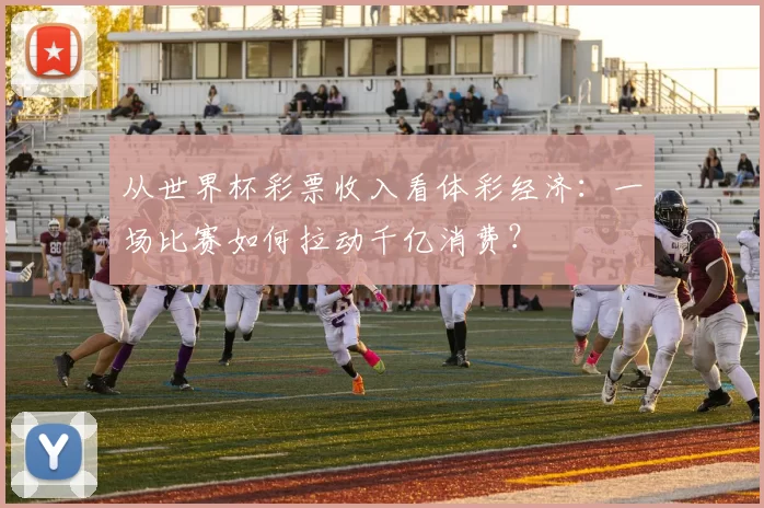 从世界杯彩票收入看体彩经济：一场比赛如何拉动千亿消费？